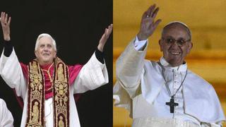 Benedicto XVI siguió por televisión la entronización del papa Francisco