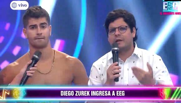 Diego Zurek es el nuevo integrante de "Esto es guerra". (Foto: Captura América TV)