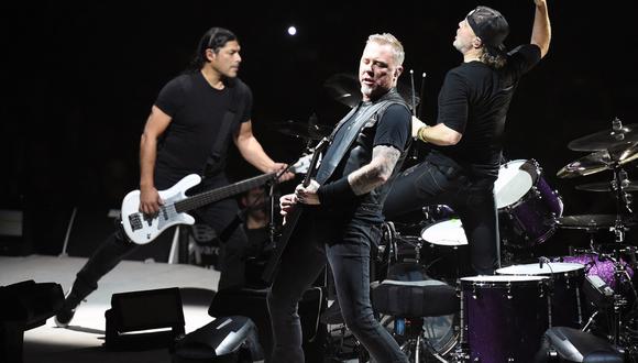 Metallica anuncia nuevo disco y una gira mundial. (Foto: AFP).