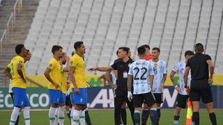 Argentina vs. Brasil: AFA confirmó que el partido por Eliminatorias Qatar 2022 quedó suspendido