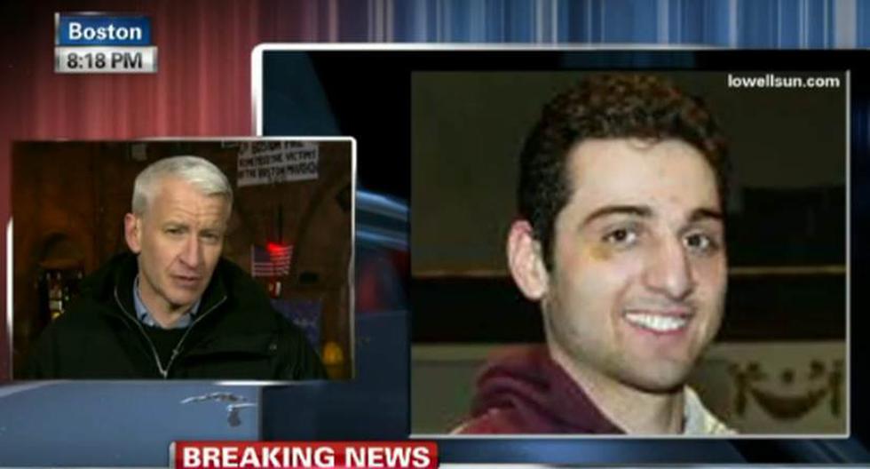 Tamerlan fue abatido luego de matar a balazos a un agente. (Foto: CNN Live)