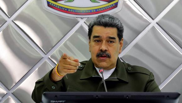 El presidente de Venezuela Nicolás Maduro. (VENEZUELAN PRESIDENCY / AFP).