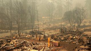 El desolador panorama que dejó el incendio forestal más destructivo de California