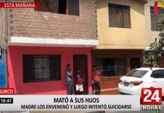 Surco: hallan muertas a dos niñas en el interior de su vivienda