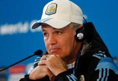 Alejandro Sabella tras triunfo de Argentina: “Es una gran alegría”