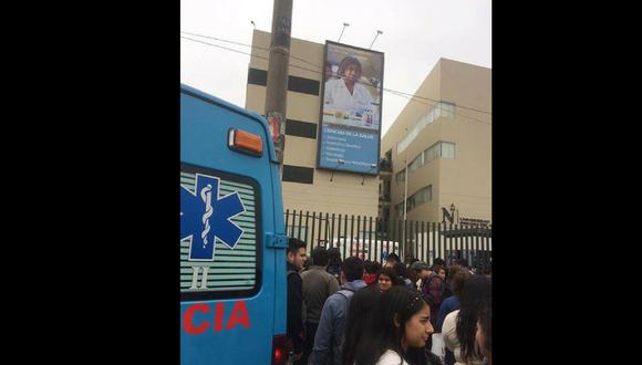 Ocurrió en el campus de la UPN de Lima Norte (Foto: Difusión)