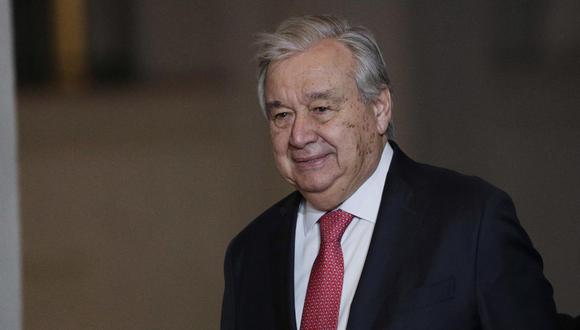 El secretario general de Naciones Unidas, António Guterres. EFE/ Elvis González