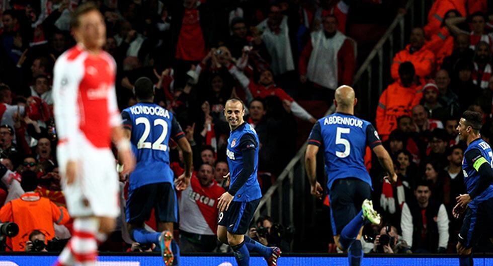 El Arsenal cayó ante el Mónaco por 1-3 en Inglaterra. (Foto: Getty Images)