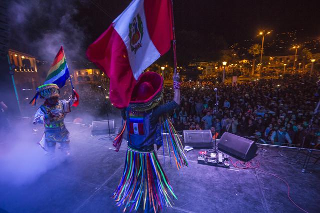 Uchpa, el grupo de rock peruano que reivindica el quechua en sus letras. FOTOS: Fidel Carrillo.