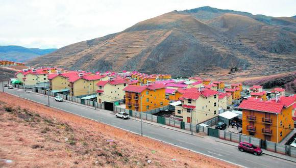 El nuevo pueblo construido por MMG, operador de Las Bambas. (Foto: Lino Chipana / El Comercio)