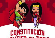 Un cómic para aprender la Constitución Política del Perú 