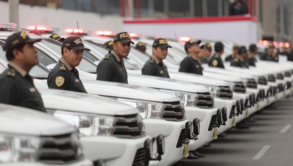 En total, unos 400 vehículos ya fueron entregados y se encuentran disponibles. Mientras, los 500 patrulleros restantes serán entregados entre noviembre y diciembre. (Foto: Anthony Niño de Guzmán/ GEC)
