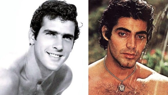 Andrés García y Jaime Moreno fueron los hombres más guapos en la televisión y cine mexicano (Foto: Andrés García / Instagram / PlayGirl)