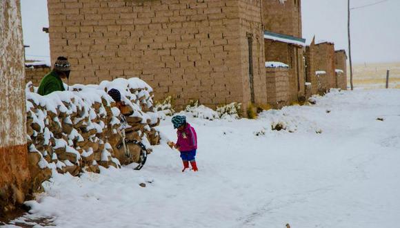 Debido a nevadas e intenso frío las clases escolares en ocho colegios fueron suspendidas hasta este viernes 8. (Foto: archivo)