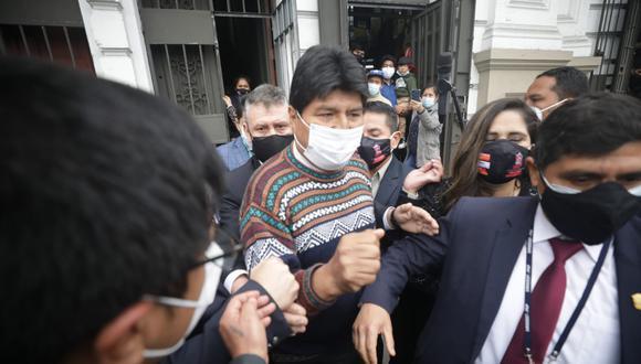 Luciana Campero remarcó que la Cancillería boliviana deberá aclarar si Evo Morales cumple alguna labor como funcionario en el gobierno del presidente Luis Arce. (Foto: El Comercio)