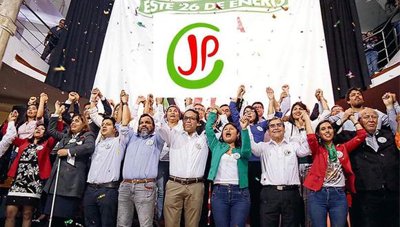 Según el porcentaje de actas procesadas hasta el cierre de esta edición por la ONPE, Juntos por el Perú obtendría 4,75% de votos válidos. (Foto: Difusión)
