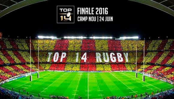 Camp Nou del Barcelona acogerá final francesa de rugby el 2016