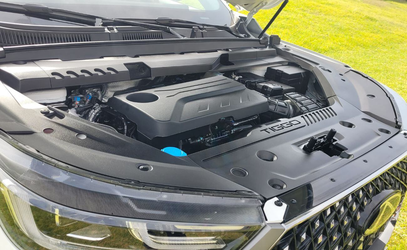 El Chery Tiggo 8 Pro Max es el primero de la familia que utiliza el motor Acteco de 2,0 litros turbo. (Foto: Fernando Roca)