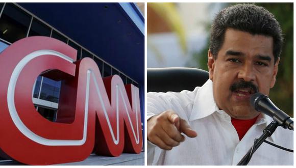 Maduro anuncia que quiere a la CNN "fuera de Venezuela"