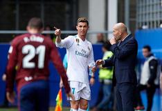 Cristiano Ronaldo: así opinó Zinedine Zidane tras su póker con el Real Madrid