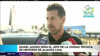 Daniel Ahmed se encargará de las categorías menores de Alianza Lima