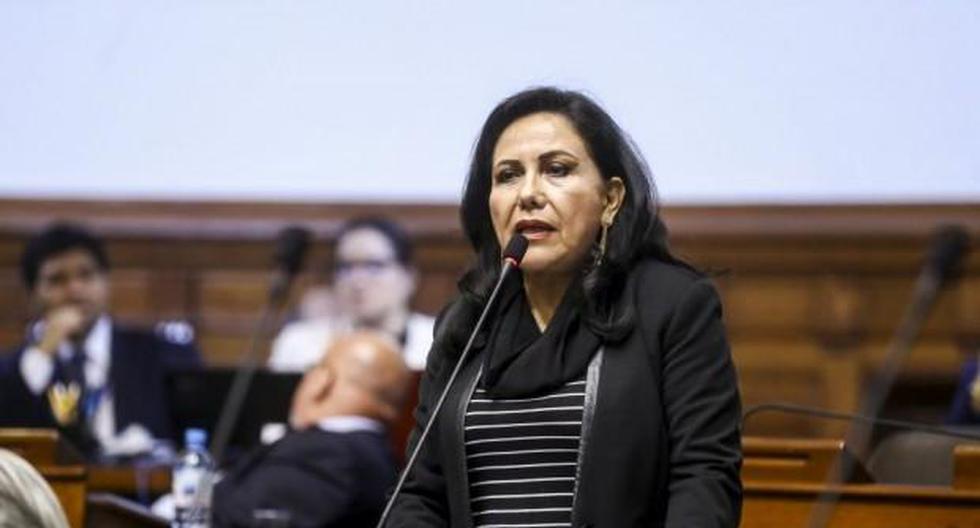 Ministra de la Mujer lamentó el caso del asesinato de las dos menores. (Foto: Congreso)