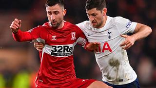 Tottenham fue eliminado por Middlesbrough en la FA Cup