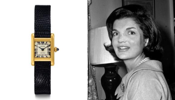 Jackie Kennedy fue fotografiada varias veces con el reloj. (Foto: Reuters/AP)