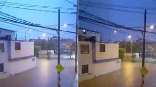 Tormenta eléctrica con lluvia de 12 horas en Chiclayo dejó un joven muerto | VIDEO
