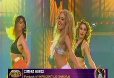 Los Reyes del Playback: Ximena Hoyos movió las caderas como Shakira