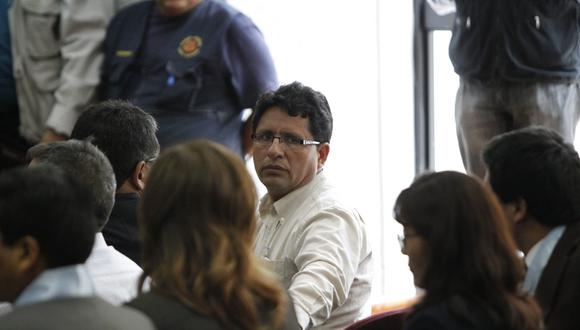 El ex gobernador regional de Pasco Klever Meléndez dejó la cárcel en octubre pasado gracias a un hábeas corpus. Este recurso ha sido anulado por una sala superior de Ate. (Percy Ramírez/El Comercio)
