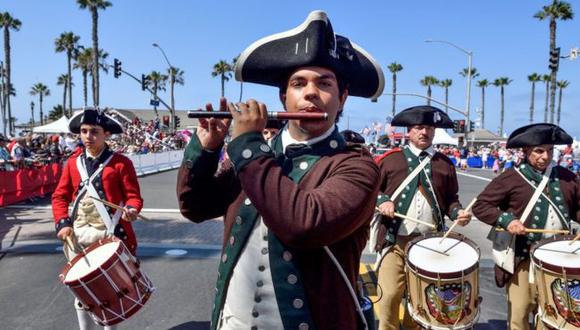 El 4 de julio se celebra la gran fiesta nacional de Estados Unidos. Foto: Getty images, vía BBC Mundo