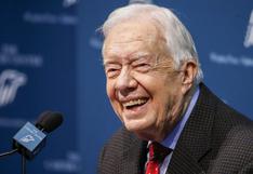 Jimmy Carter se pone en manos de Dios para luchar contra el cáncer
