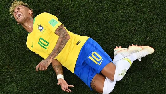 Neymar en el Mundial Rusia 2018. (Foto: AFP)