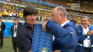 Brasil vs. Alemania: ¿Qué le regaló Scolari a Joachim Löw?