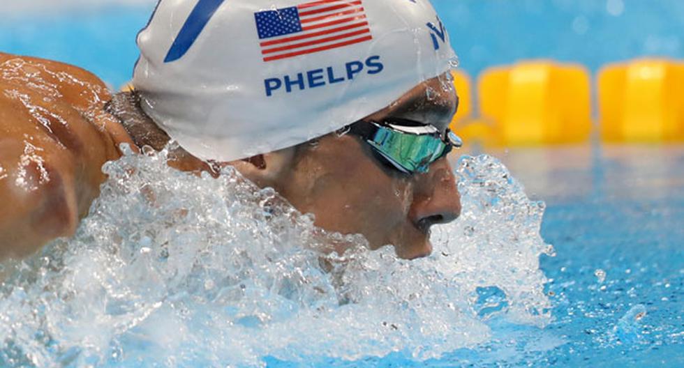 Michael Phelps clasificó a la semifinal de 100 metros mariposa | Foto: EFE
