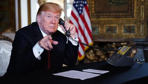 Donald Trump | Impeachment | Protocolo y seguridad: ¿Cómo funcionan las llamadas telefónicas entre presidentes? Foto: Archivo de AFP