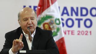 Hernando de Soto entregó carta a Pedro Castillo con 15 recomendaciones para su Gobierno