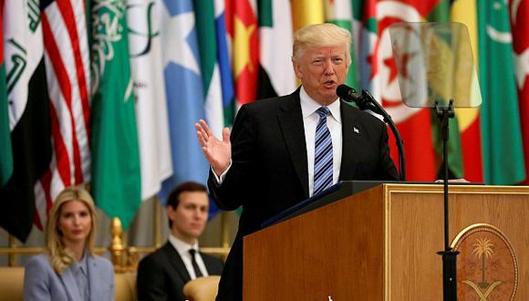 "Las naciones de Oriente Medio no pueden esperar a que el poder estadounidense aplaste a este enemigo por ellos", dijo Donald Trump en Arabia Saudita. (Foto: Reuters)