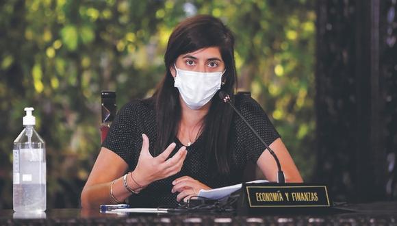 La ministra María Antonieta Alva negó haber renunciado al MEF y aclaró que sigue trabajando en la actual coyuntura de lucha contra el coronavirus en el Perú | Foto: GEC