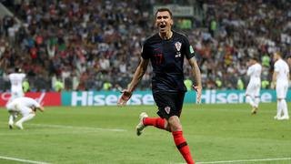 Inglaterra vs. Croacia: Mandzukic anotó el gol de la clasificación balcánica | VIDEO