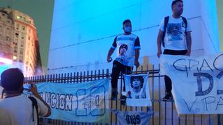 Así están las calles en Argentina tras la muerte de Diego Maradona | FOTOS