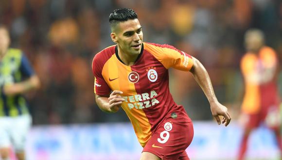 Radamel Falcao juega como delantero en el Galatasaray de Turquía. (Foto: AFP)