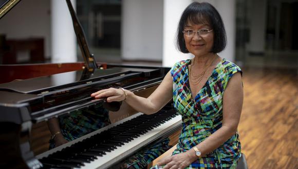 Lydia Hung Wong, presidenta de la Comisión Organizadora de la Universidad Nacional de Música, en miras al licenciamiento. (Foto: Anthony Niño de Guzmán)