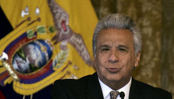 El presidente de Ecuador Lenín Moreno. (Foto: Rodrigo BUENDIA / AFP).