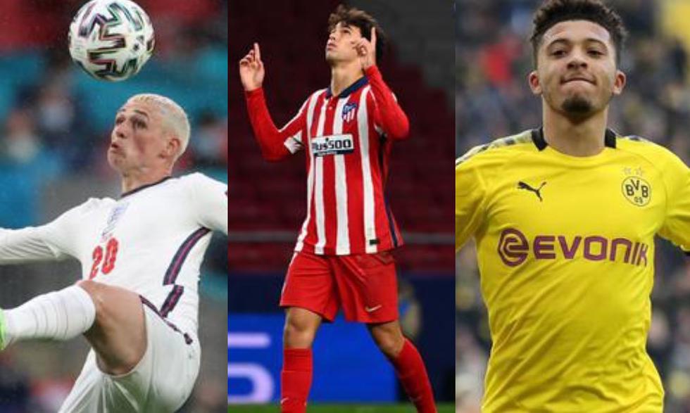 Los 10 futbolistas más caros de la Euro 2020. (Foto: Agencias)