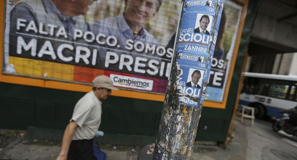 Los argentinos elegirán entre el conservador Mauricio Macri y el oficialista Daniel Scioli. (Foto: EFE)