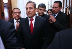 Ollanta Humala: Comisión de Defensa lo citó para este viernes 19