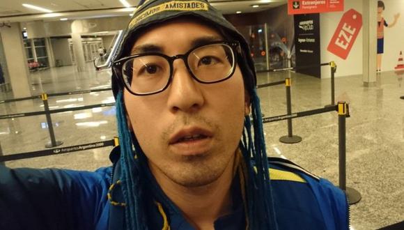 Boca vs. River: Isamu Kato viajó de Tokio a Buenos Aires por 24 horas y no podrá ver la final de la Copa Libertadores. (Foto: Twitter).