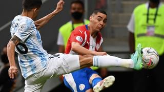 Paraguay cayó 1-0 ante Argentina en la tercera fecha de la Copa América